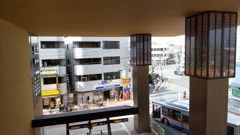 池上駅の出口