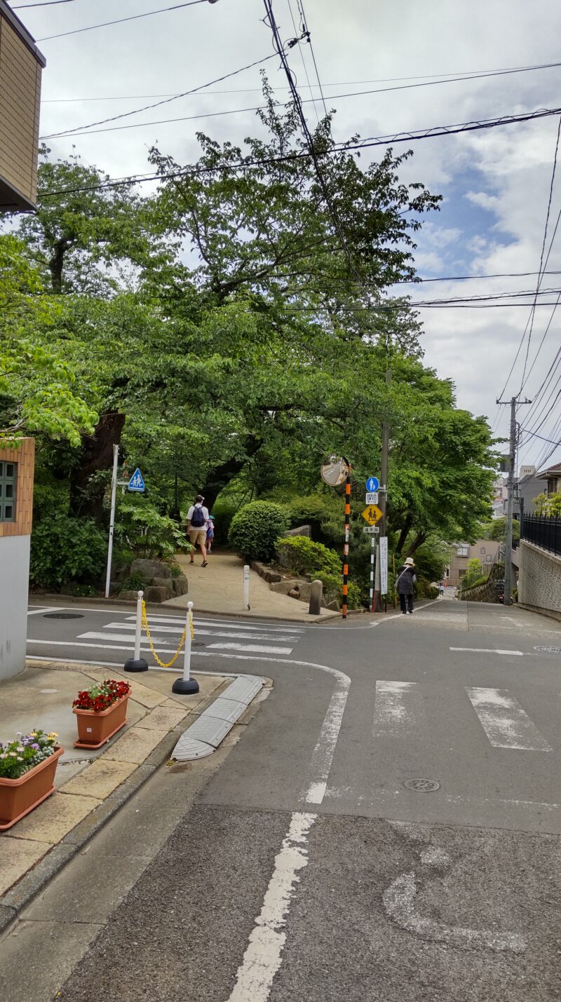 洗足池公園入口