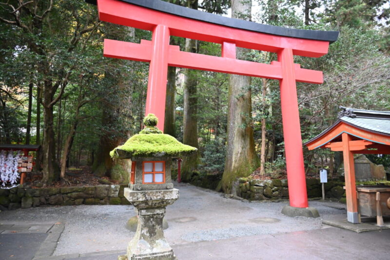 箱根神社の石灯籠