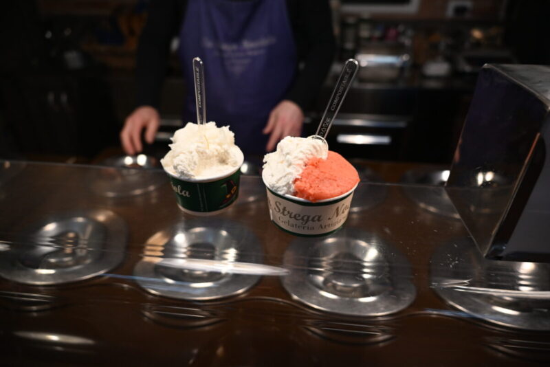 La Strega Nocciola Gelateria Artigianale - Firenze Duomoのジェラート
