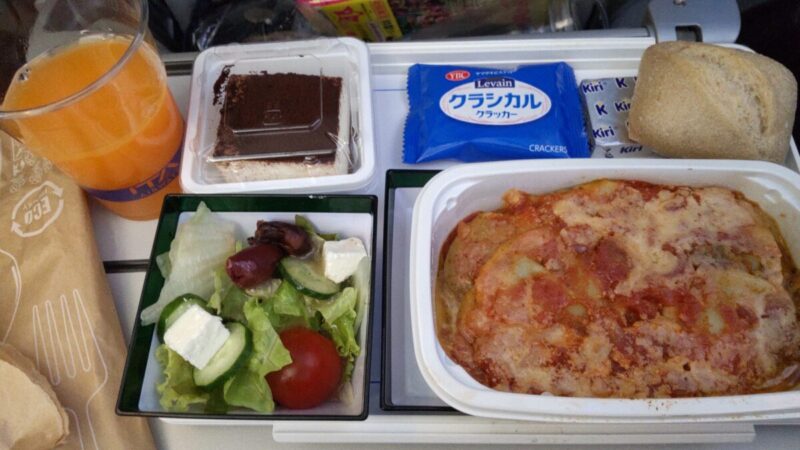 ITAエアウェイズの機内食