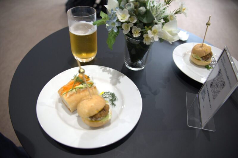 ジャパンオープンラウンジ軽食