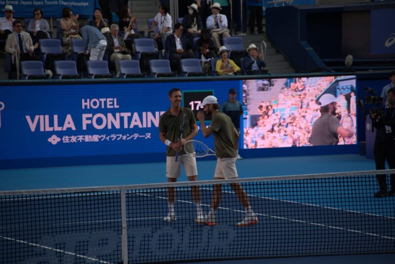 ジャパンオープン2025ダブルス決勝ニス＆ロジェ＝バセラン選手優勝